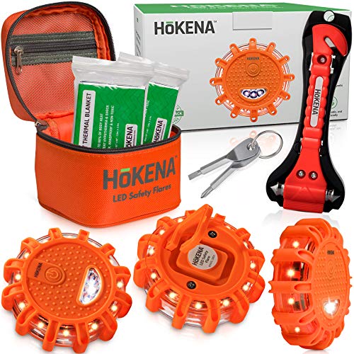 HOKENA LED Road Flares Emergency Lights