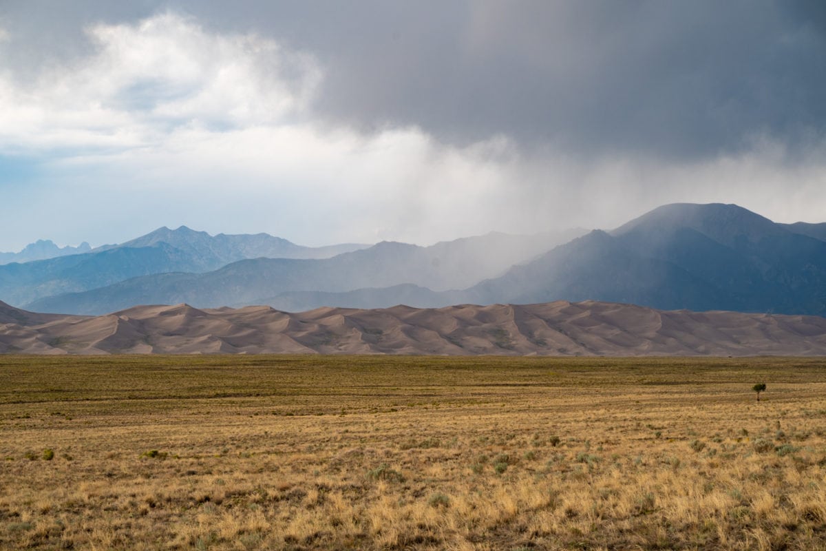 storm colorad sand dunes