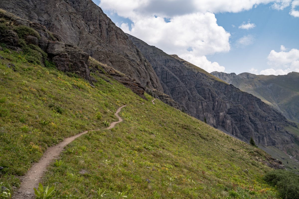ice lake hiking trail