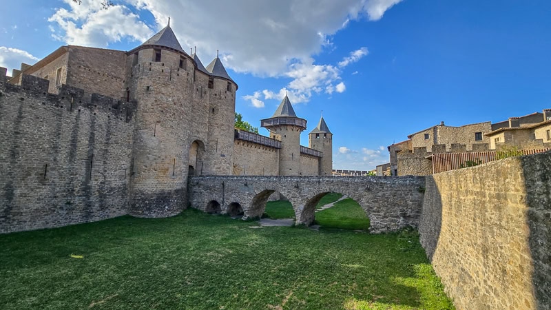 Carcasonne France medieval town