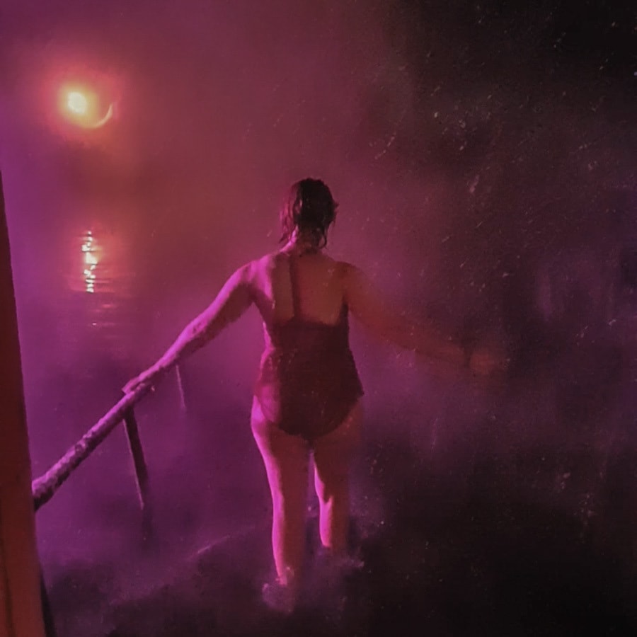 Fairbanks Alaska Winter Chena hot springs