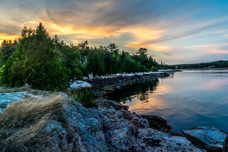 Maine road trip travel