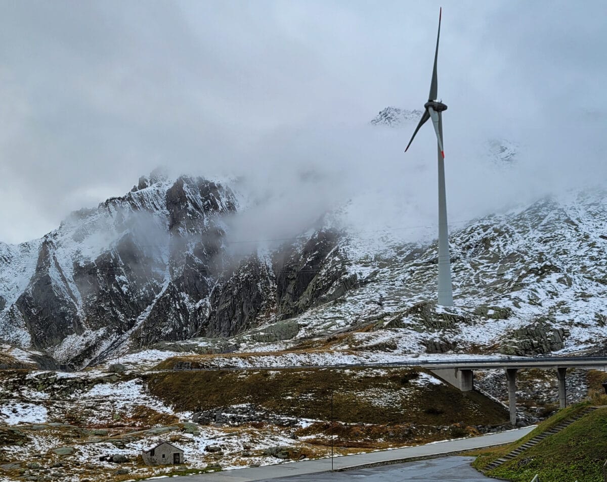 Gotthard Pass Clouds