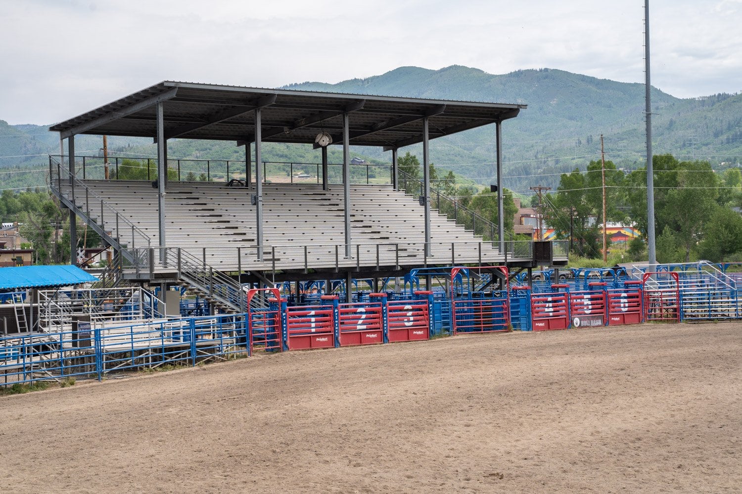 rodeo grandstand