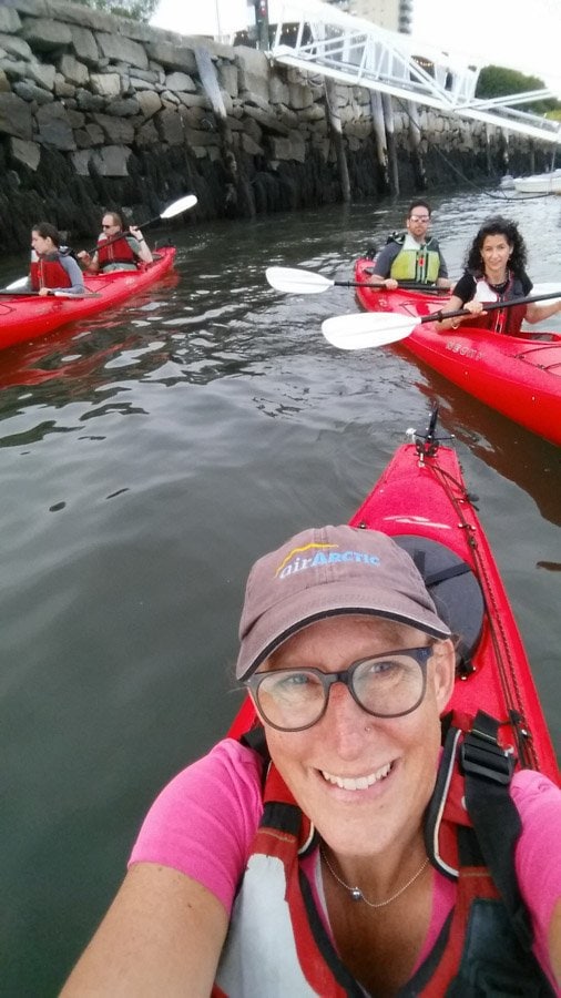 best plance to see maine kayak