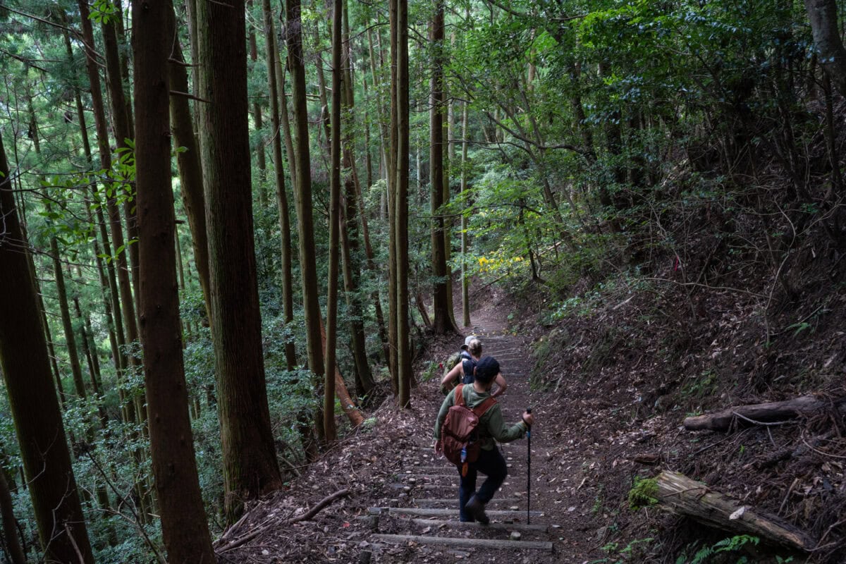 Temple 21 Tairyuji hike shikoku island