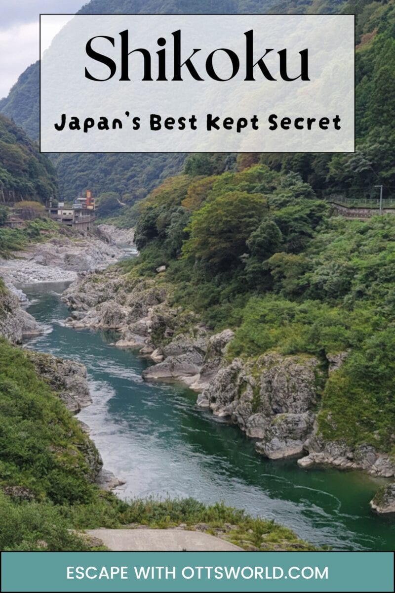 Explore Shikoku, Japan’s hidden gem! Discover the 88 Temple Pilgrimage, stunning landscapes, and unique adventures on this off-the-beaten-path island. I've got 10 experiences not to miss!