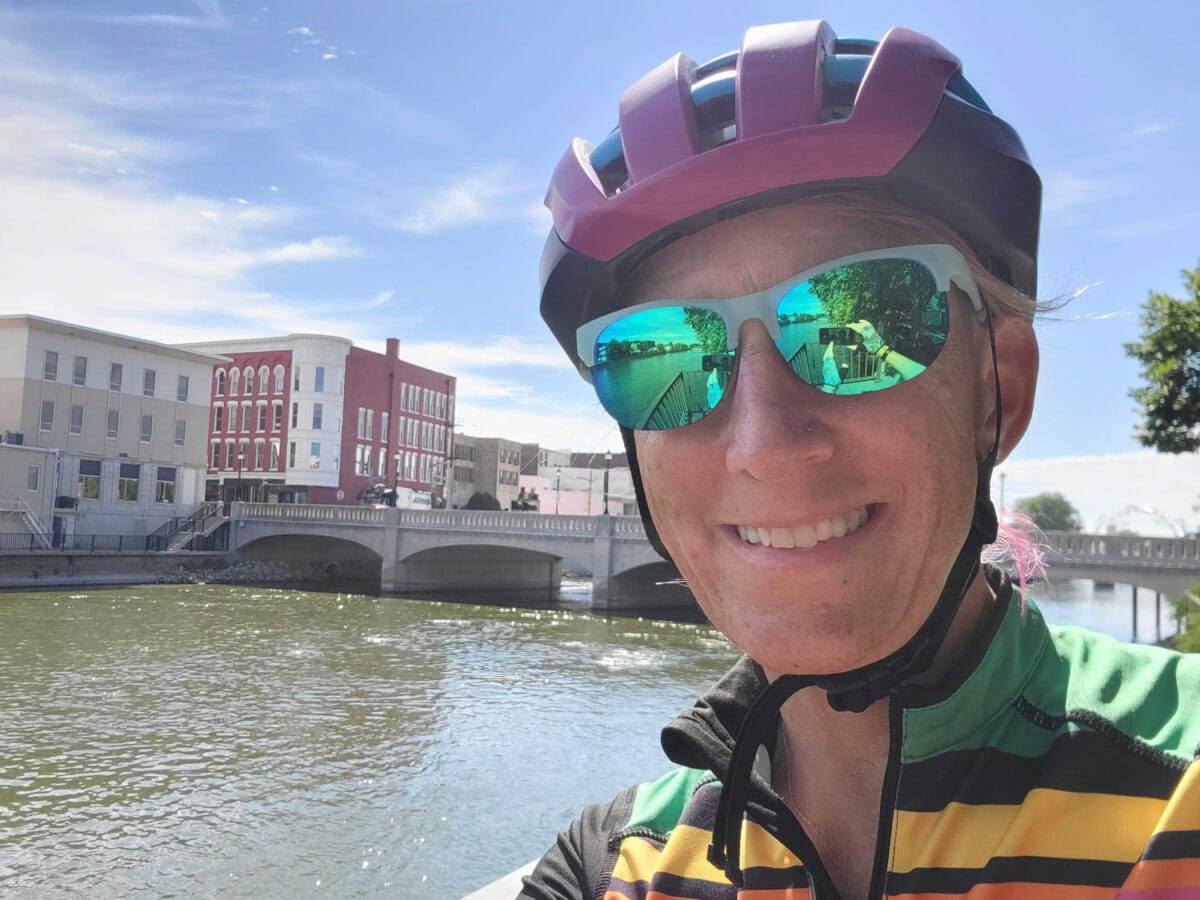 Biking in Janesville Wisconsin