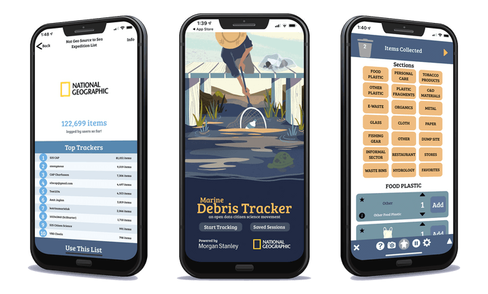 marine debris tracker